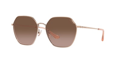 Foto 2 | Lente De Sol Coach Hc7132 Color Café Degradado Forma Irregular Para Mujer