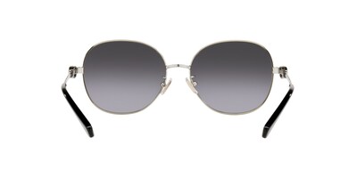Foto 7 | Lente De Sol Coach Hc7123 Color Gris Degradado Forma Redonda Para Mujer