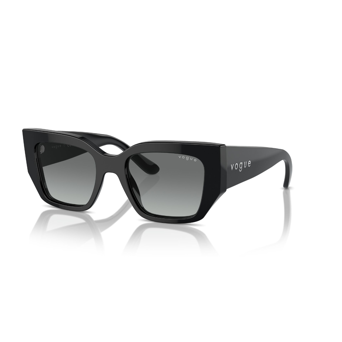 Foto 2 | Lentes De Sol Negro Degradados Vogue Eyewear