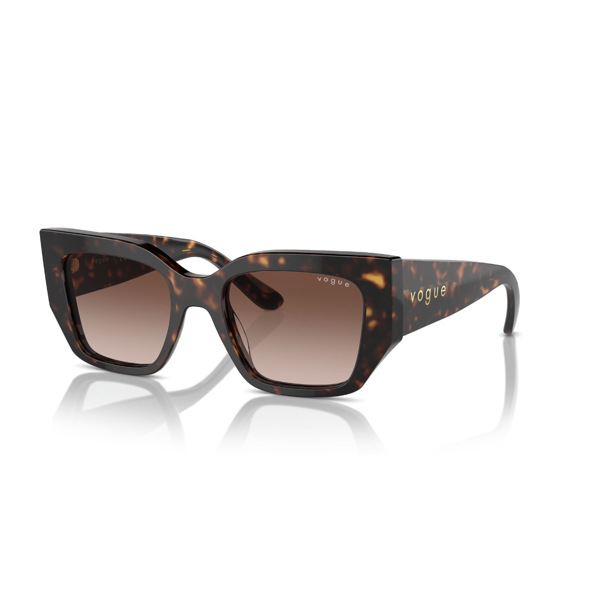 Foto 2 | Lentes De Sol Marrón Degradados Vogue Eyewear
