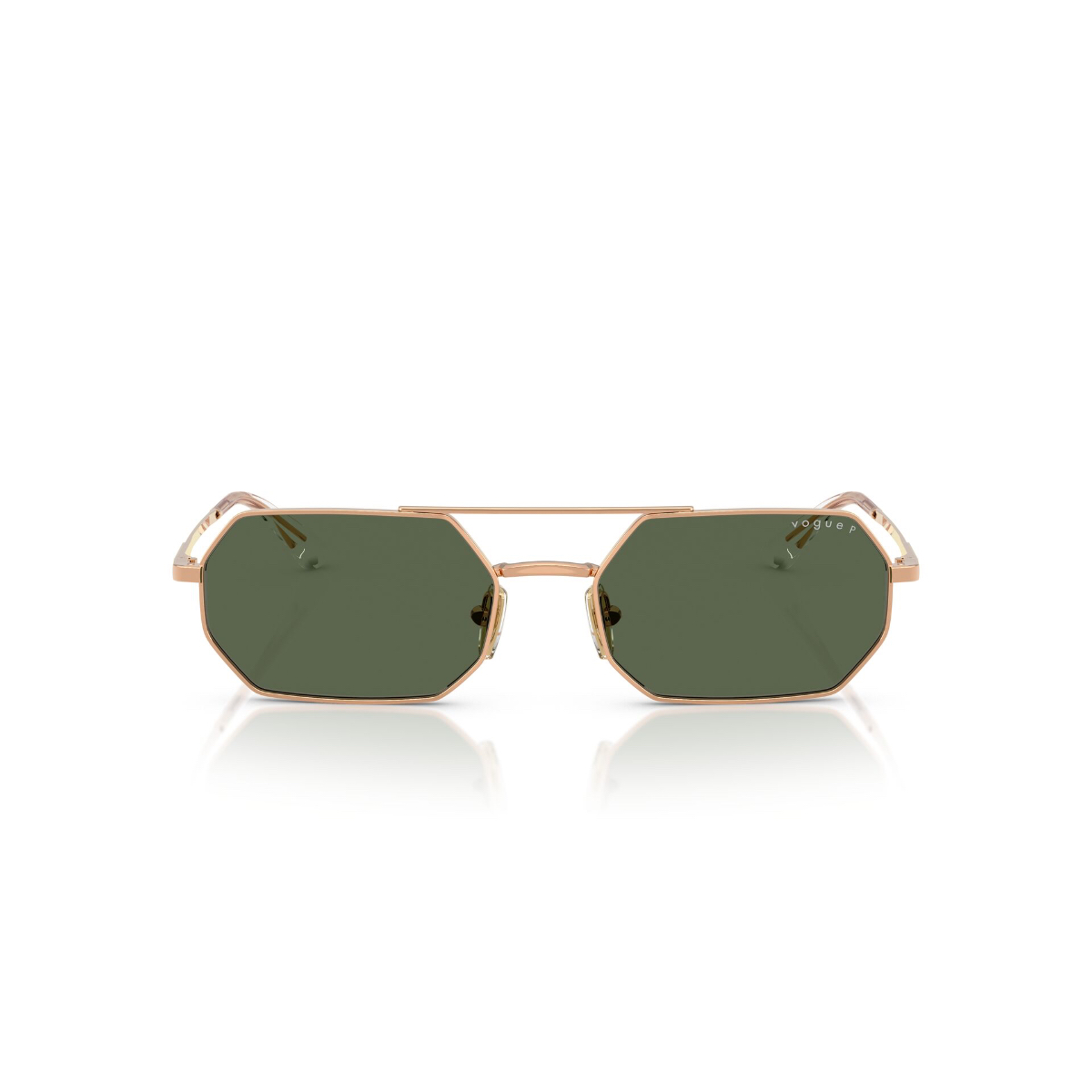 Foto 1 | Lentes De Sol Dorado Polarizados Vogue Eyewear
