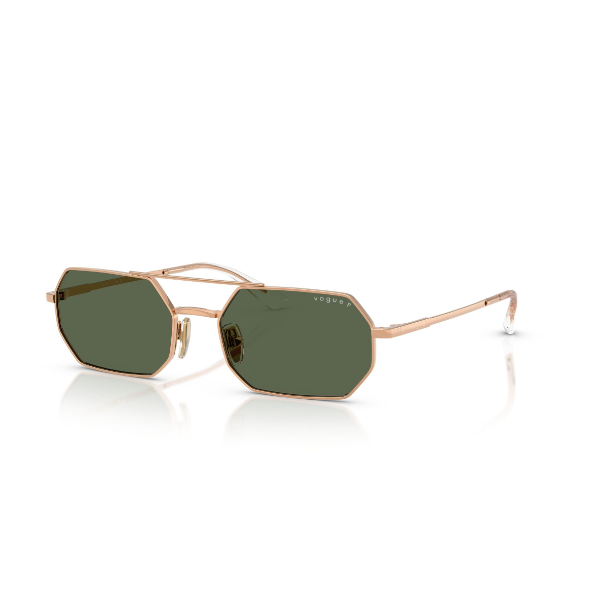 Foto 3 pulgar | Lentes De Sol Dorado Polarizados Vogue Eyewear