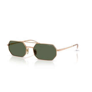 Foto 2 | Lentes De Sol Dorado Polarizados Vogue Eyewear
