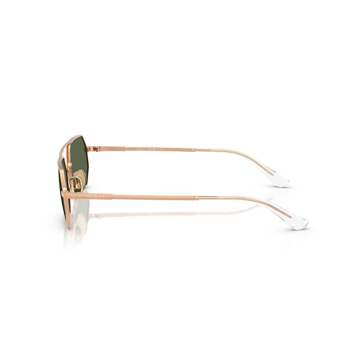 Foto 4 pulgar | Lentes De Sol Dorado Polarizados Vogue Eyewear