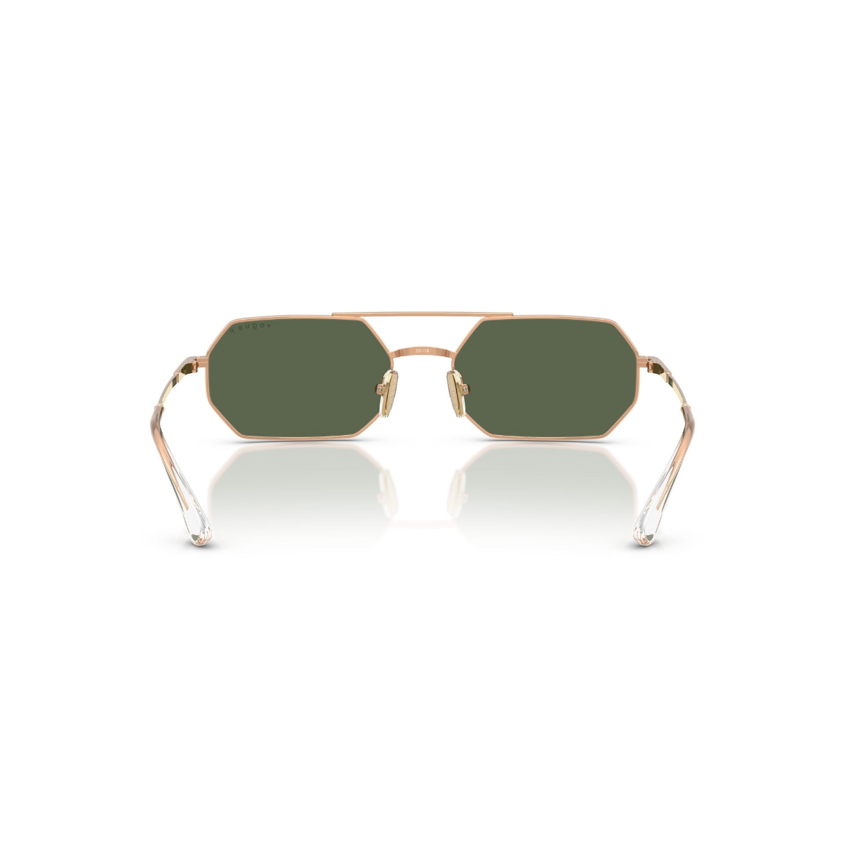 Foto 5 pulgar | Lentes De Sol Dorado Polarizados Vogue Eyewear