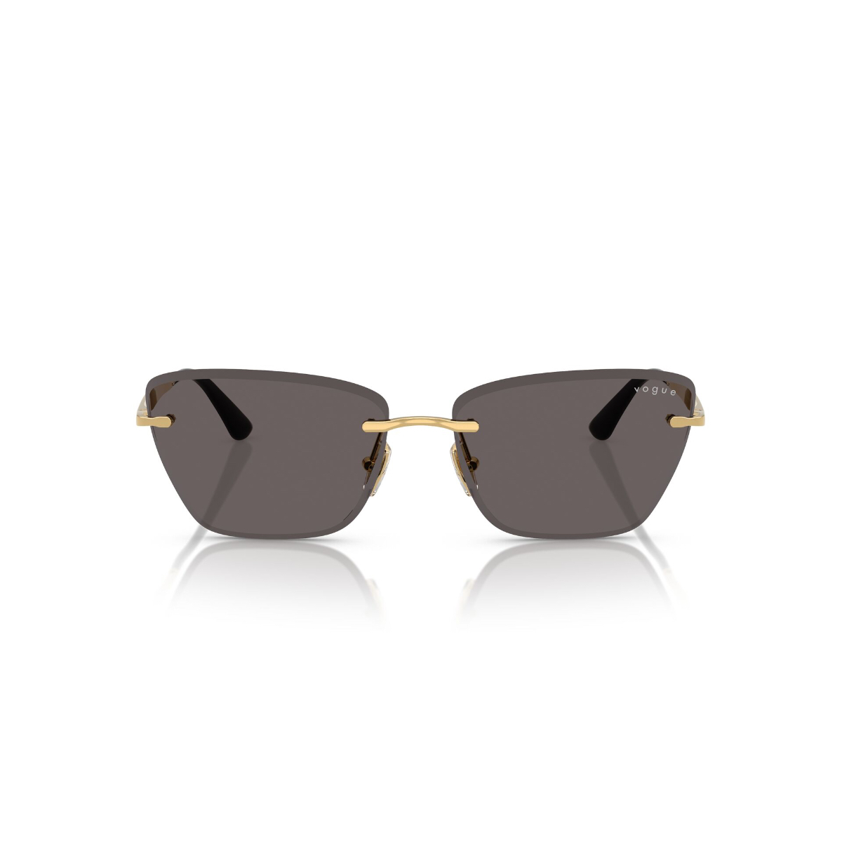 Foto 2 pulgar | Lentes De Sol Dorado Vogue Eyewear