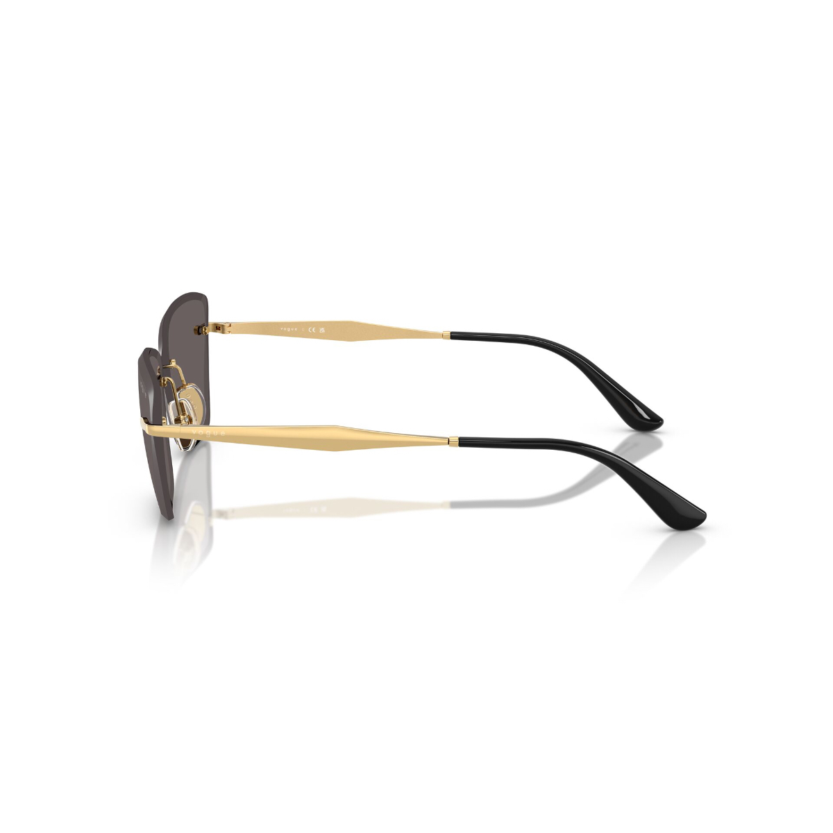 Foto 4 pulgar | Lentes De Sol Dorado Vogue Eyewear