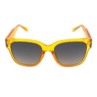 Foto 2 | Lentes de Sol para Mujer Fossil Cuadrados Amarillos