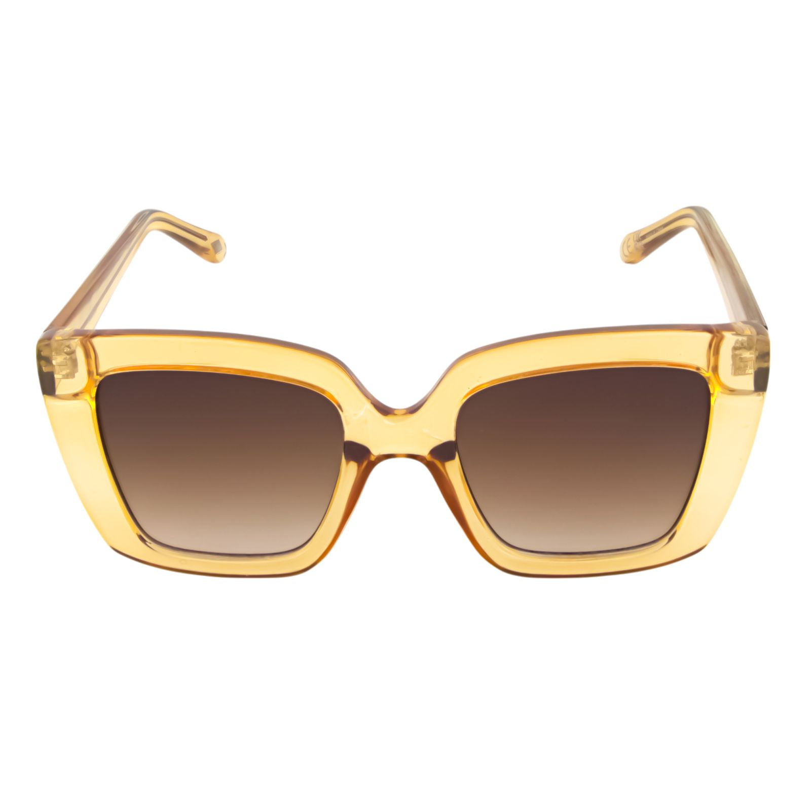 Foto 3 pulgar | Lentes de Sol para Mujer Fossil Cat Eye Beige