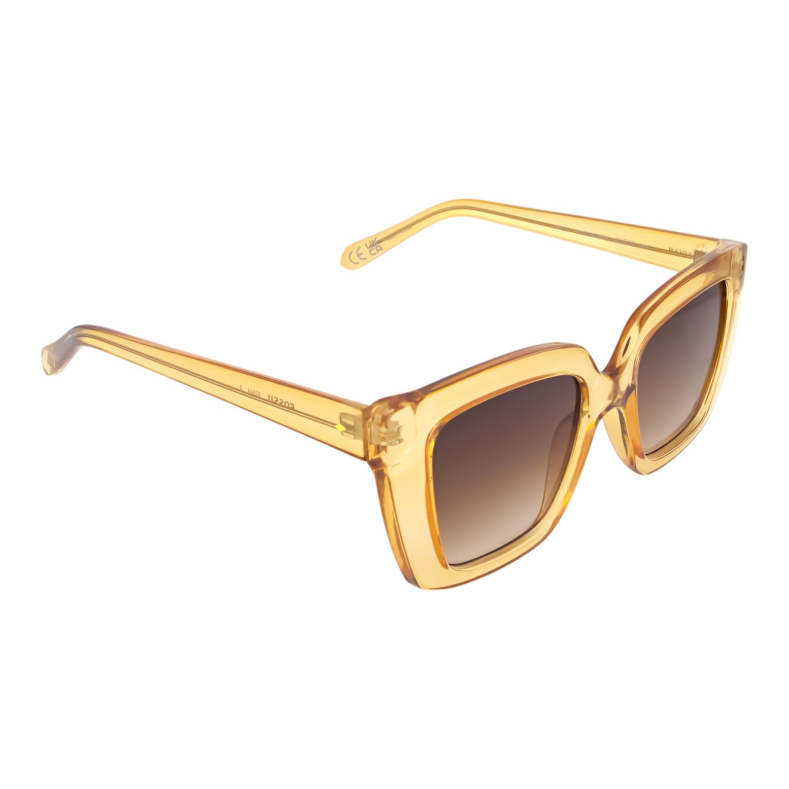 Foto 4 pulgar | Lentes de Sol para Mujer Fossil Cat Eye Beige