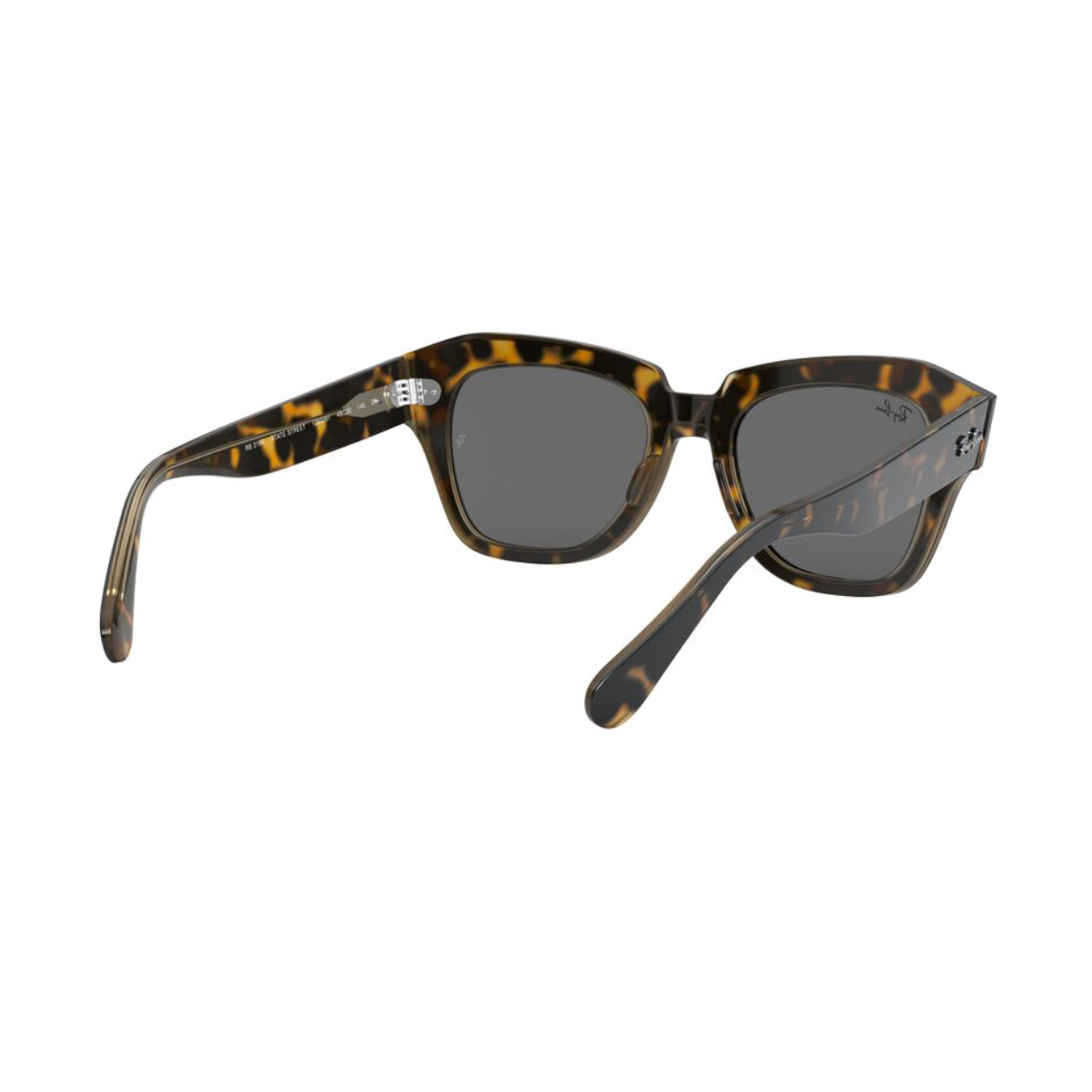 Foto 9 pulgar | Lentes de Sol State Street Gris Ray-Ban