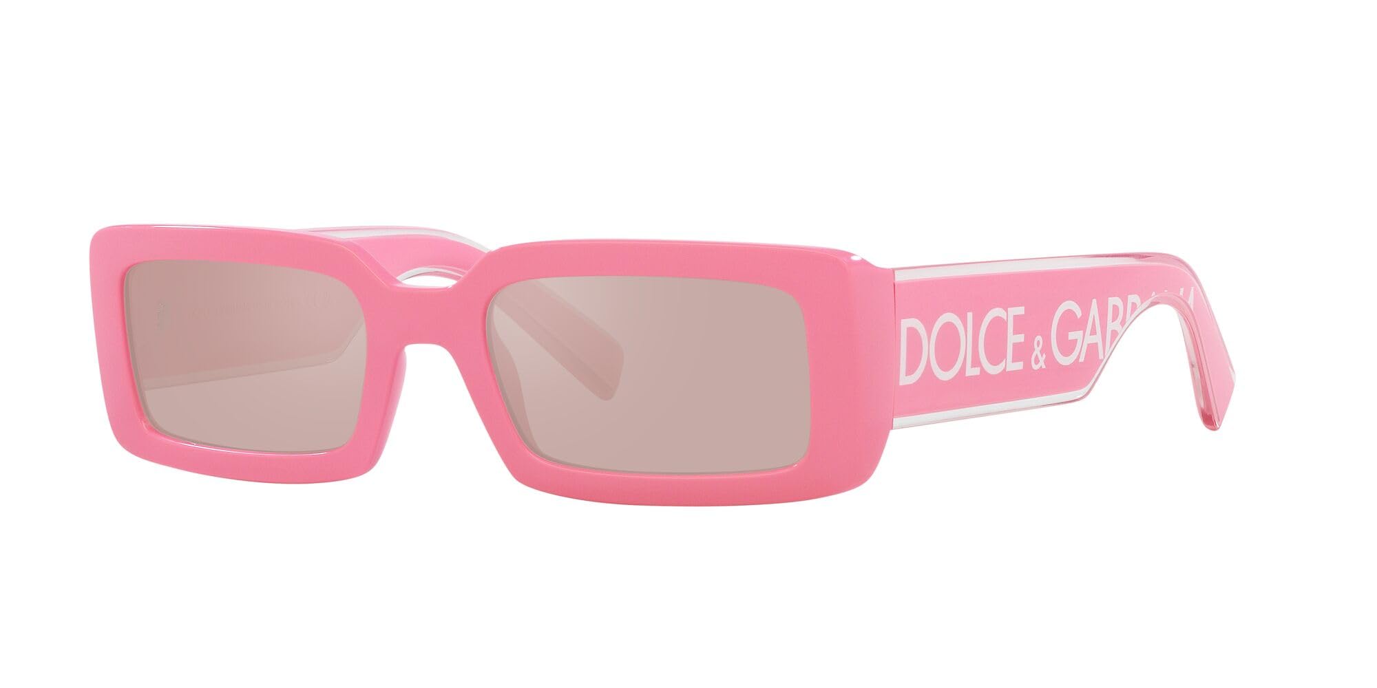 Foto 1 | Gafas De Sol Dolce & Gabbana Narrow Rectangle Pink Para Mujer - Venta Internacional.