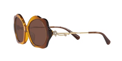 Foto 3 | Lente De Sol Coach 0hc8346bu Color Humo Sólido Forma Irregular