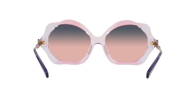 Foto 7 | Lente De Sol Coach 0hc8346bu Color Degradado Rosa Púrpura Forma Irregular