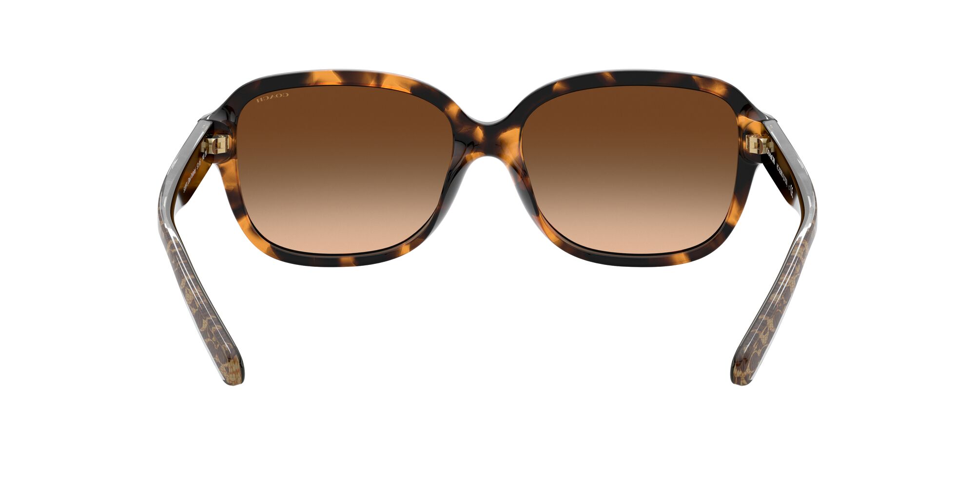 Foto 8 pulgar | Lente De Sol Coach 0hc8298u Color Marrón Oscuro Degradado Forma Rectangular