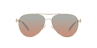 Foto 1 | Lente De Sol Coach 0hc7128 Color Gris Naranja Degradado Forma Piloto