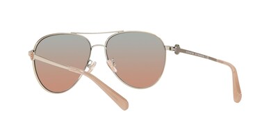 Foto 6 | Lente De Sol Coach 0hc7128 Color Gris Naranja Degradado Forma Piloto