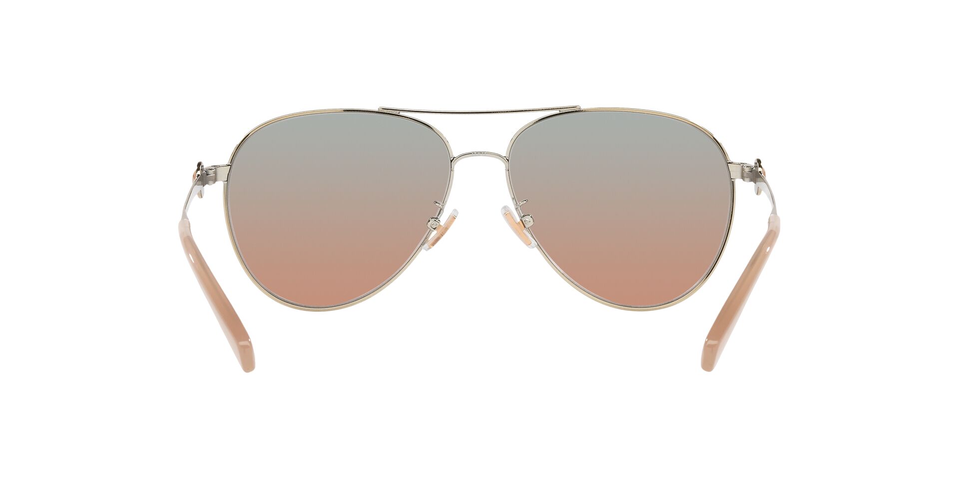 Foto 7 | Lente De Sol Coach 0hc7128 Color Gris Naranja Degradado Forma Piloto
