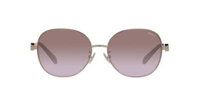 Foto 1 | Lente De Sol Coach 0hc7123 Color Violeta Degradado Forma Redonda