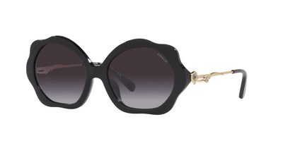 Foto 2 | Lente De Sol Coach 0hc8346bu Color Gris Degradado Forma Irregular