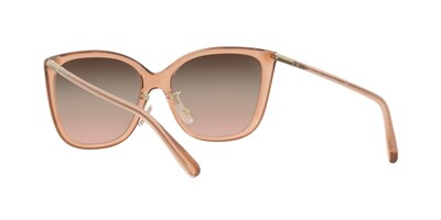 Foto 6 | Lente De Sol Coach 0hc8345 Color Degradado Marrón Rosa Forma Cuadrada