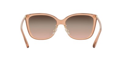 Foto 7 | Lente De Sol Coach 0hc8345 Color Degradado Marrón Rosa Forma Cuadrada