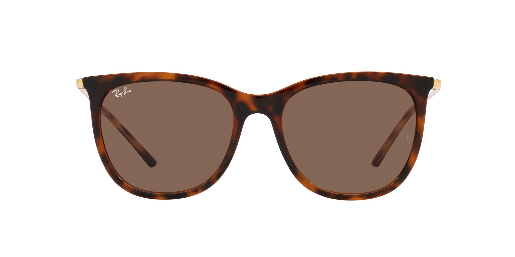 Lente De Sol Ray-ban 0rb4403l Color Marrón Forma Cuadrada