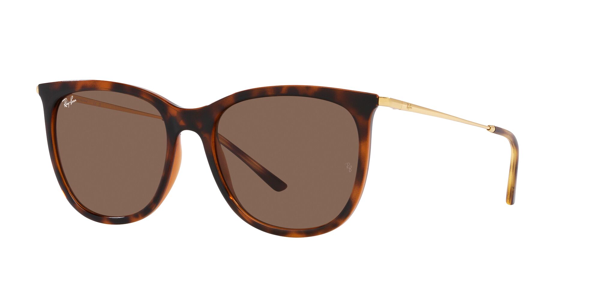 Foto 3 pulgar | Lente De Sol Ray-ban 0rb4403l Color Marrón Forma Cuadrada