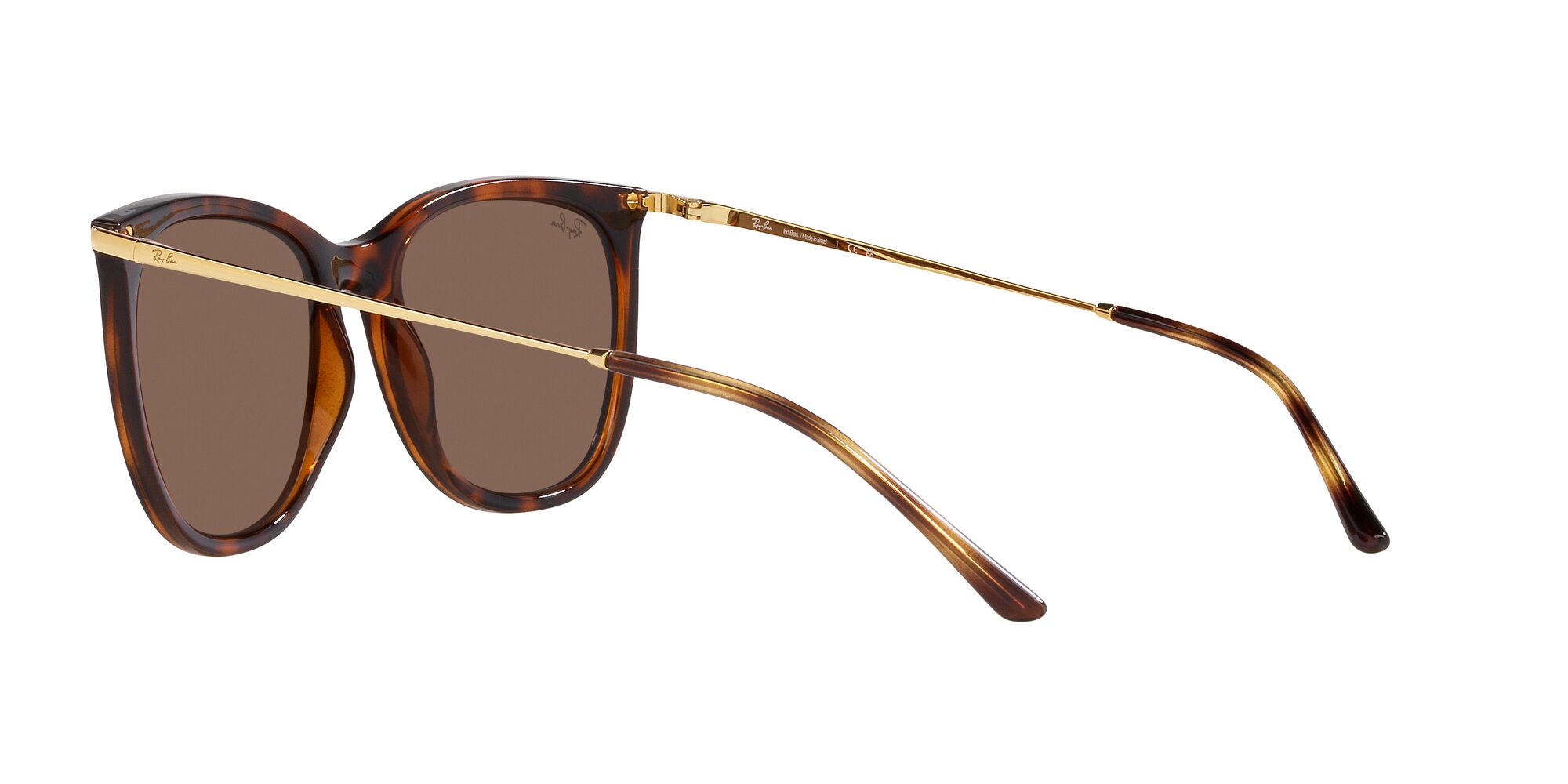 Foto 6 pulgar | Lente De Sol Ray-ban 0rb4403l Color Marrón Forma Cuadrada