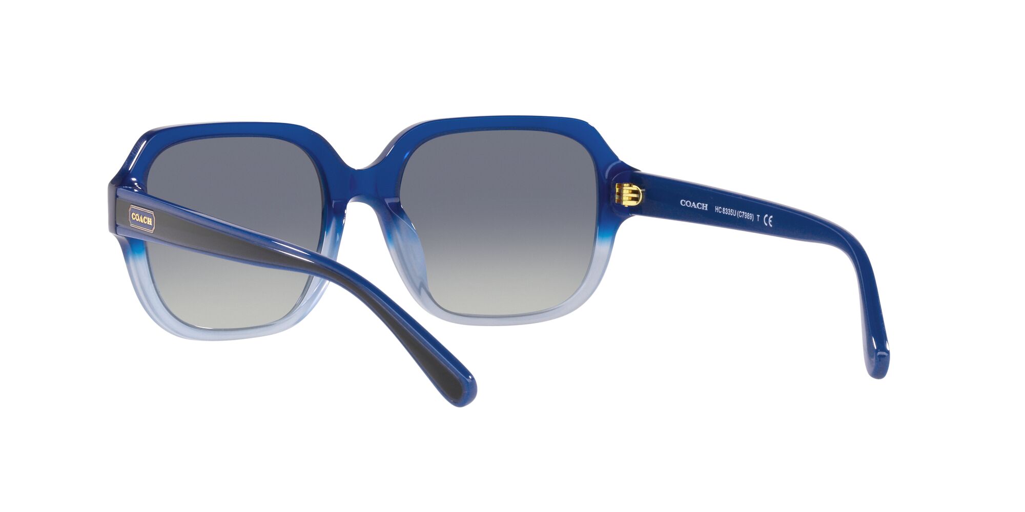 Foto 6 | Lente De Sol Coach 0hc8335u Color Azul Degradado Forma Rectangular
