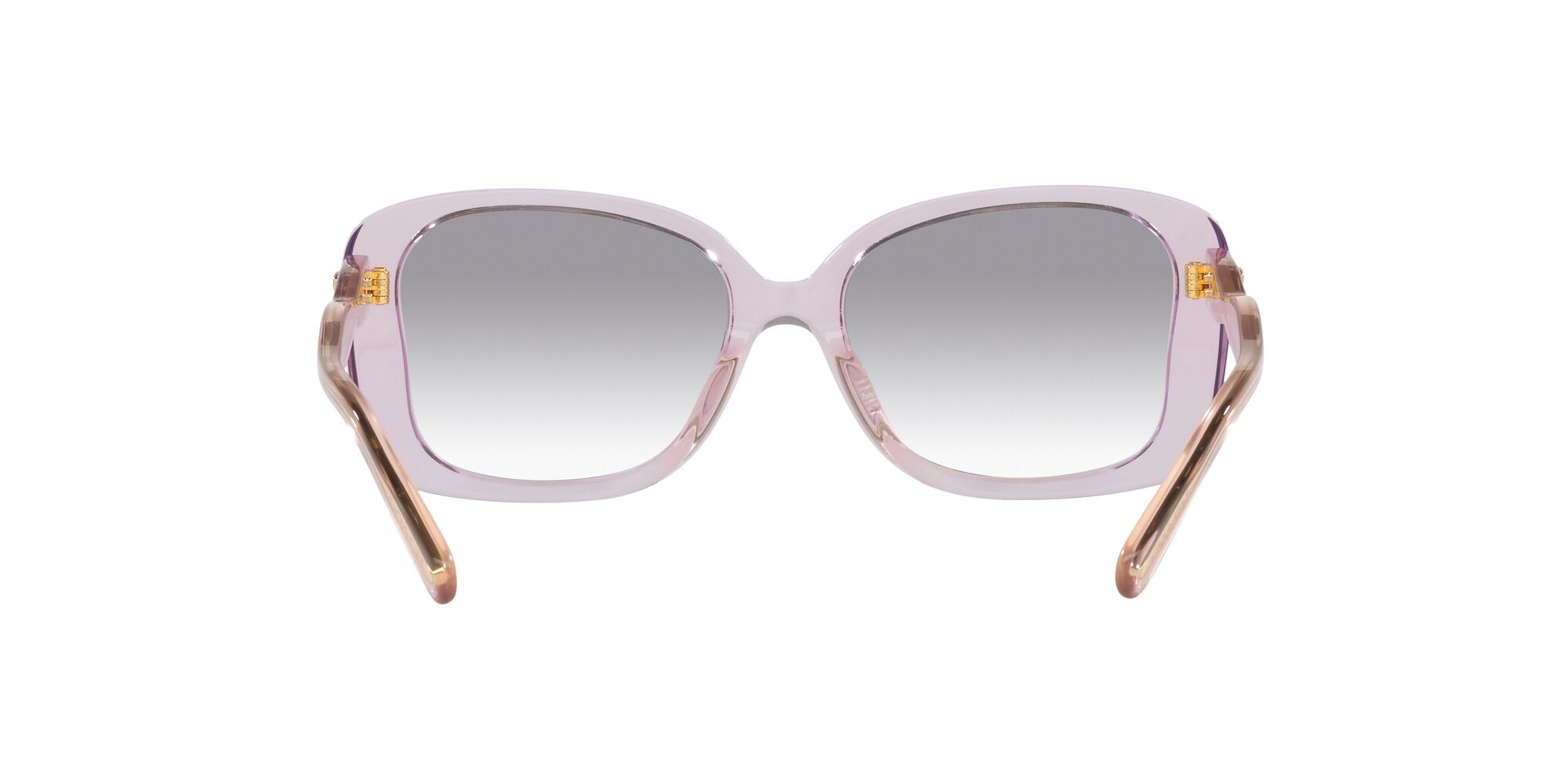 Foto 8 pulgar | Lente De Sol Coach 0hc8334u Color Lila Claro Degradado Forma Butterfly