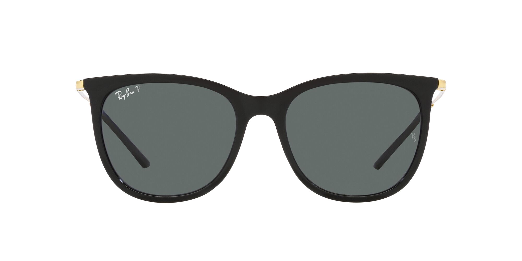 Foto 2 pulgar | Lente De Sol Ray-ban 0rb4403l Color Gris Degradado Forma Cuadrada Polarizado