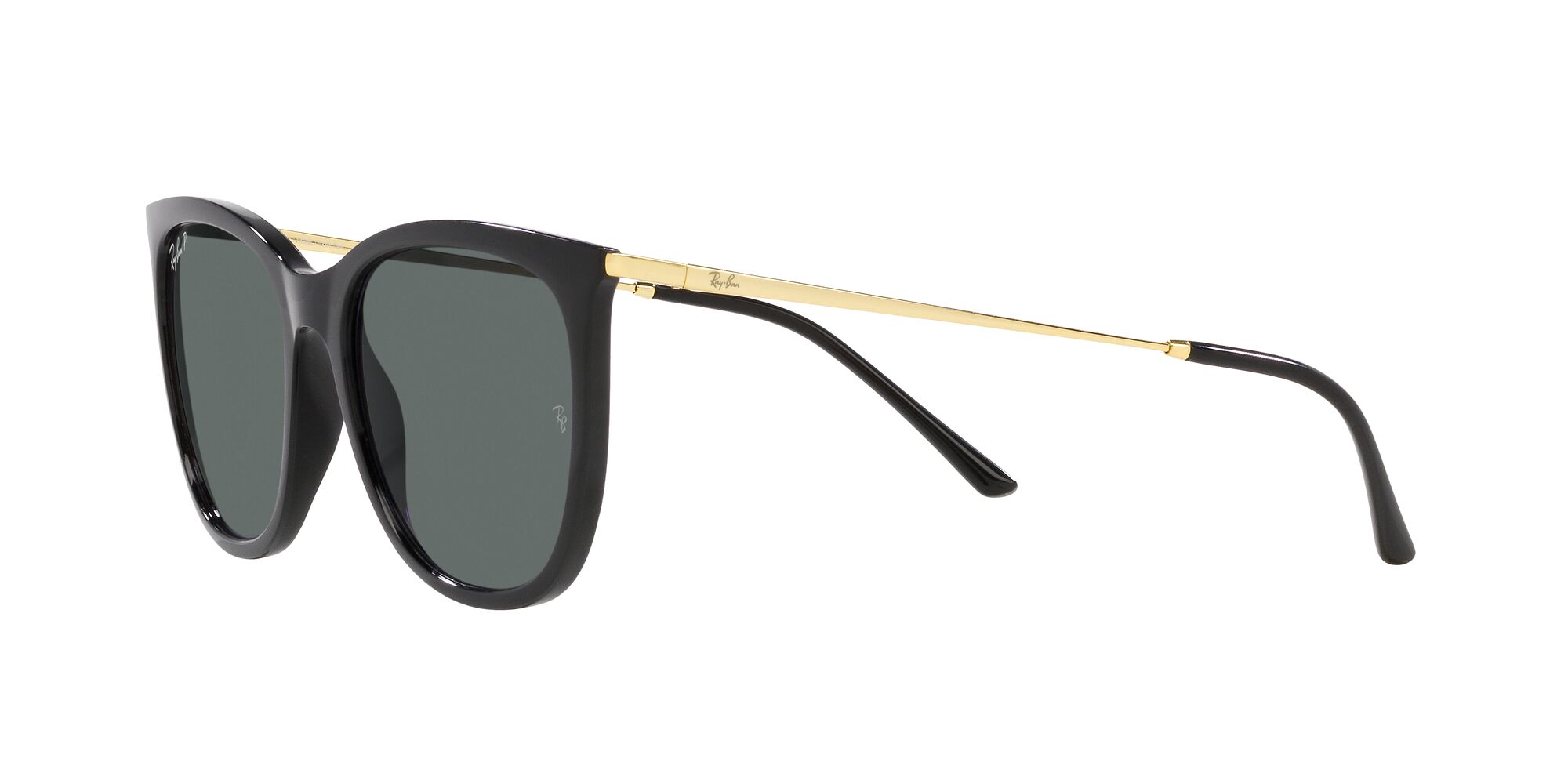 Foto 4 pulgar | Lente De Sol Ray-ban 0rb4403l Color Gris Degradado Forma Cuadrada Polarizado