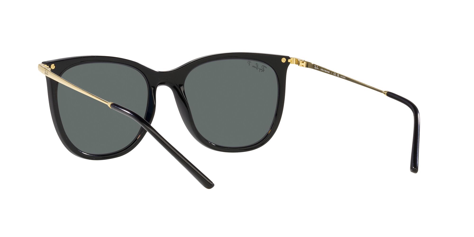 Foto 7 pulgar | Lente De Sol Ray-ban 0rb4403l Color Gris Degradado Forma Cuadrada Polarizado