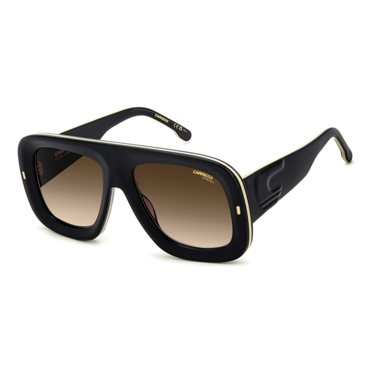 Foto 1 | Lentes De Sol Flaglab 18 Negro Degradados Carrera