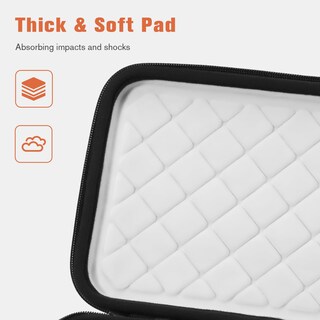 Foto 4 | Organizador De Gafas De Sol Procase Hard Shell Travel, Gris, 7 Ranuras - Venta Internacional.