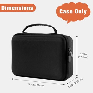 Foto 6 | Organizador De Gafas De Sol Procase Hard Shell Travel, Gris, 7 Ranuras - Venta Internacional.