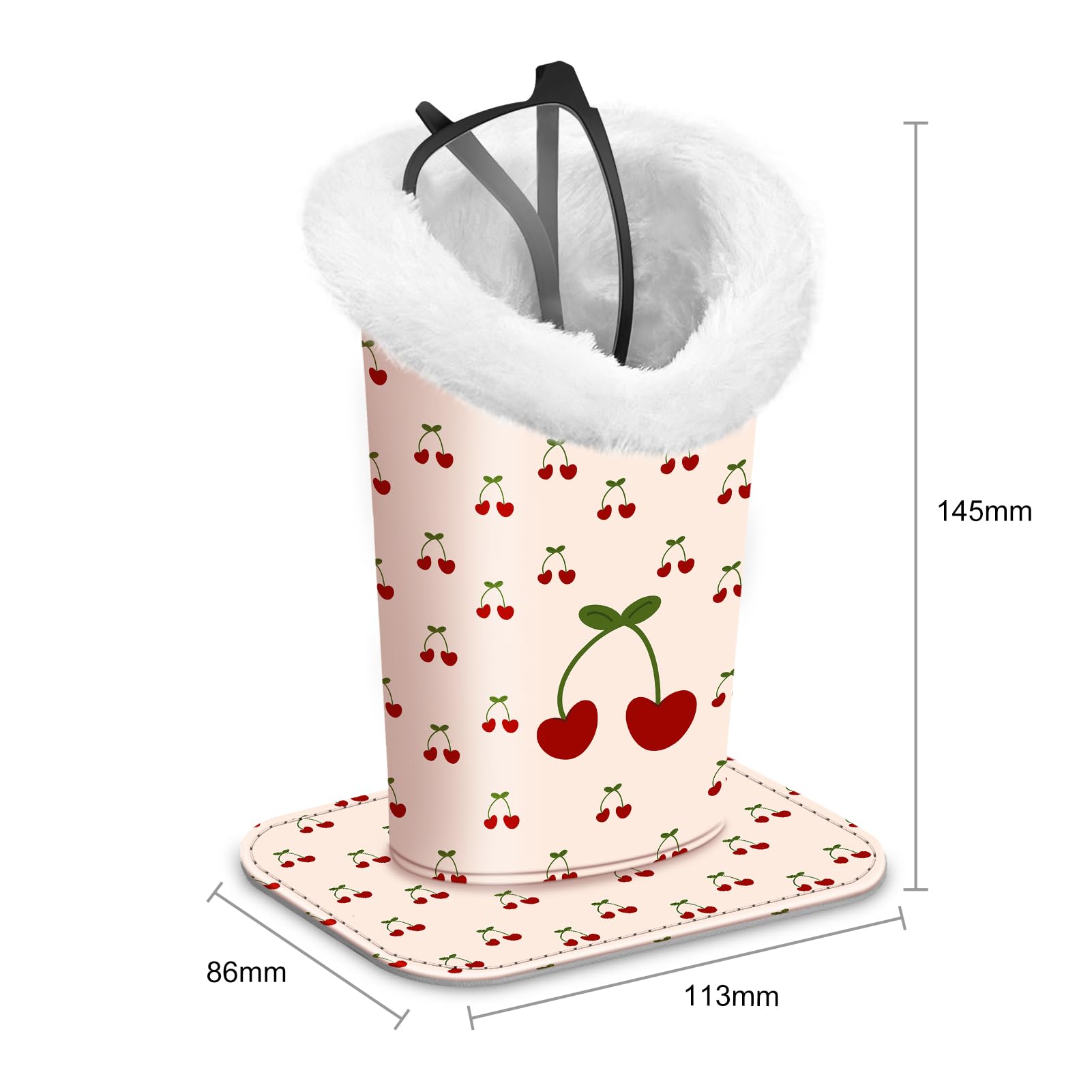 Foto 4 pulgar | Soporte Para Anteojos Fintie, Organizador Antiarañazos Con Forro De Felpa - Venta Internacional.