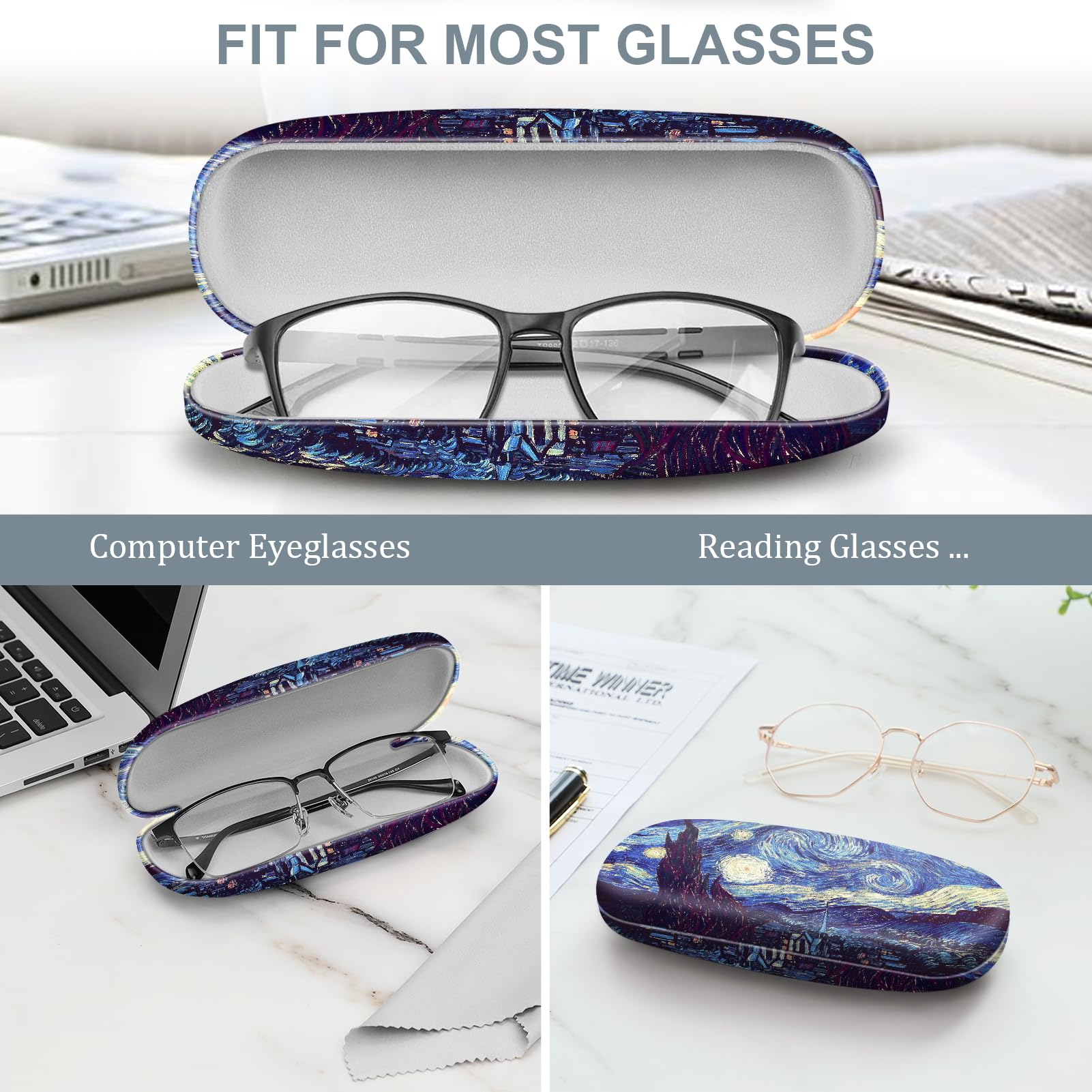 Foto 2 | Funda Para Gafas Fintie, Rígida, Portátil, Starry Night - Venta Internacional.