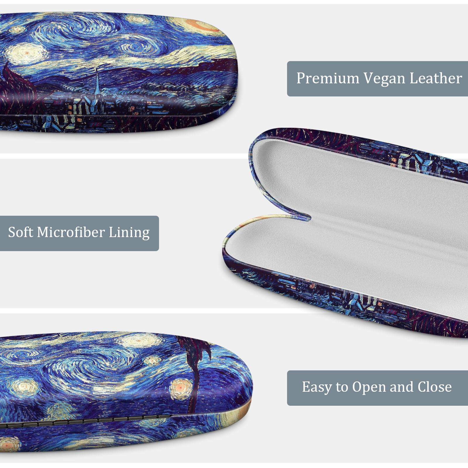 Foto 4 | Funda Para Gafas Fintie, Rígida, Portátil, Starry Night - Venta Internacional.