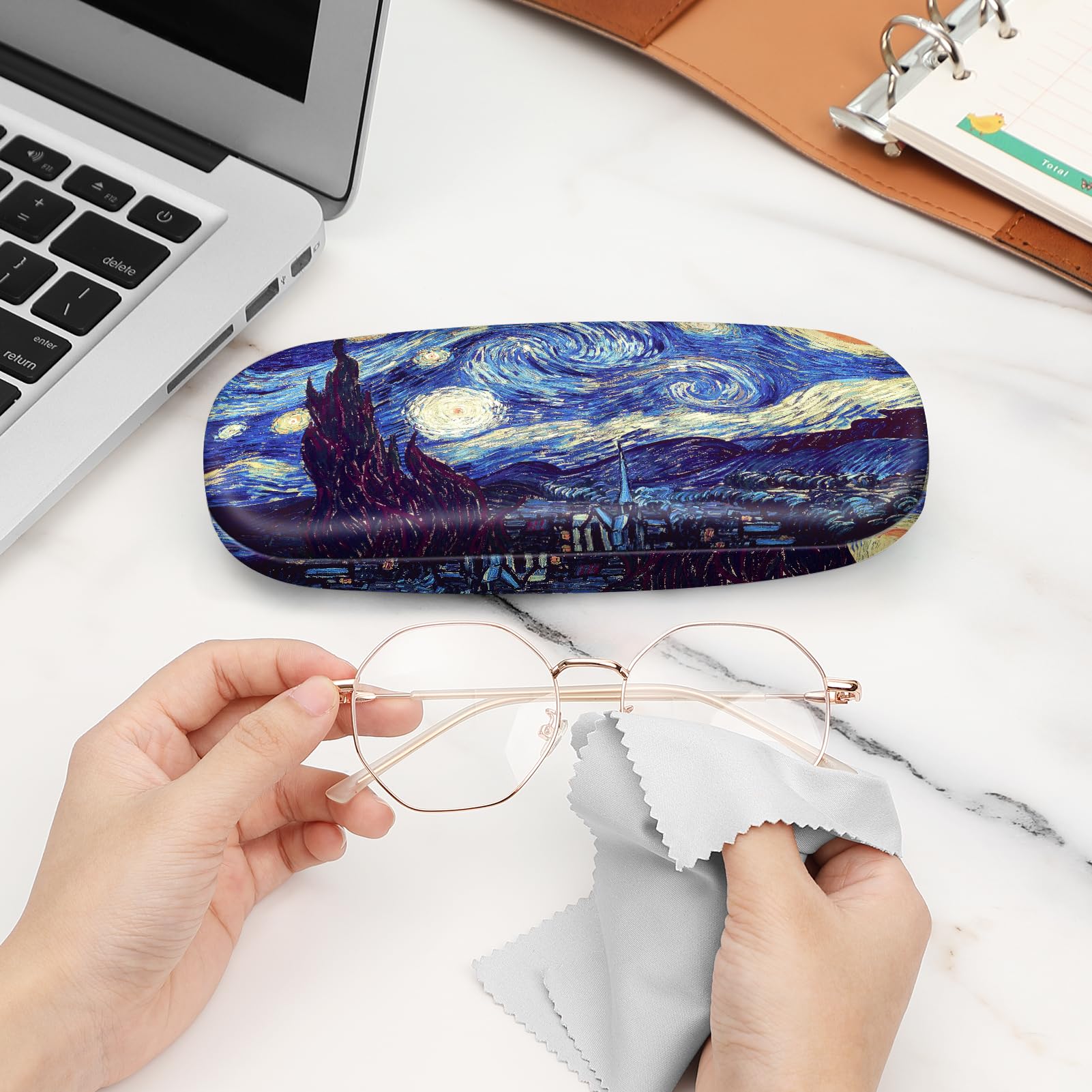 Foto 5 | Funda Para Gafas Fintie, Rígida, Portátil, Starry Night - Venta Internacional.