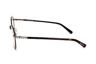 Foto 3 | Gafas Graduadas Swarovski Sk 5424 Marrón Oscuro Brillante - Venta Internacional.