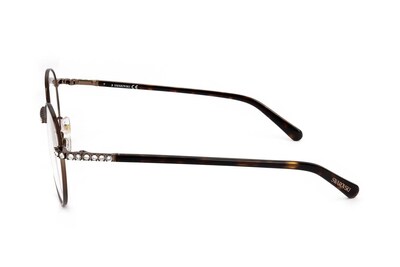 Foto 4 | Gafas Graduadas Swarovski Sk 5424 Marrón Oscuro Brillante - Venta Internacional.