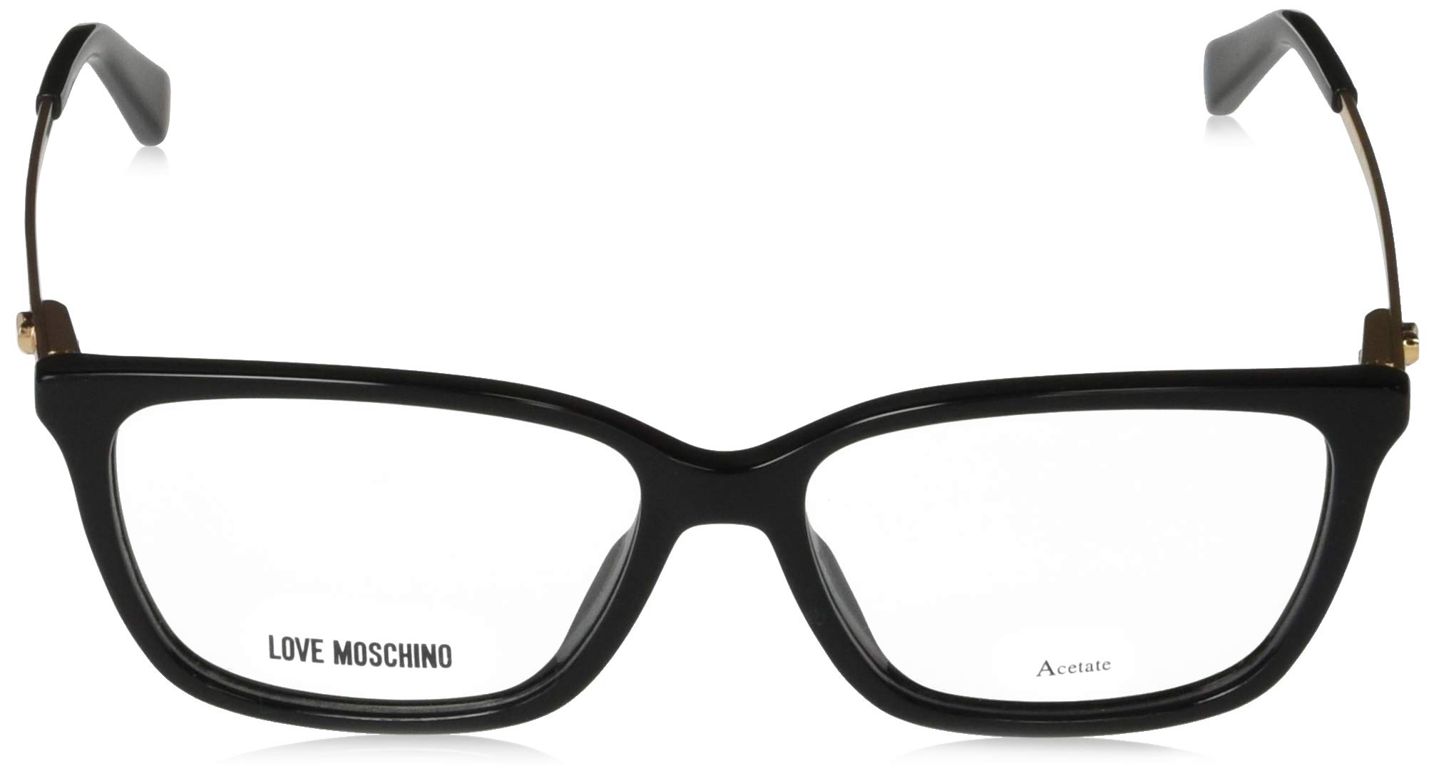 Foto 3 pulgar | Marco De Gafas Love Moschino Mol550 Negro Para Mujer - Venta Internacional.