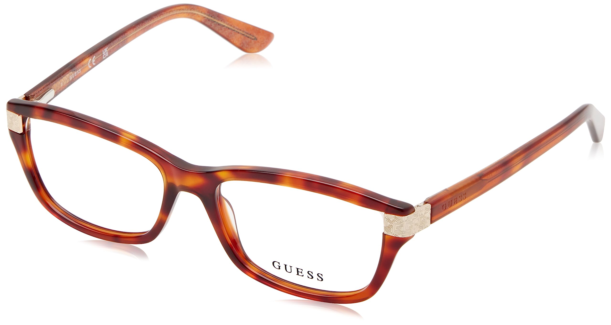Foto 2 pulgar | Gafas Graduadas Guess Gu 2956 053 Blonde Havana - Venta Internacional.