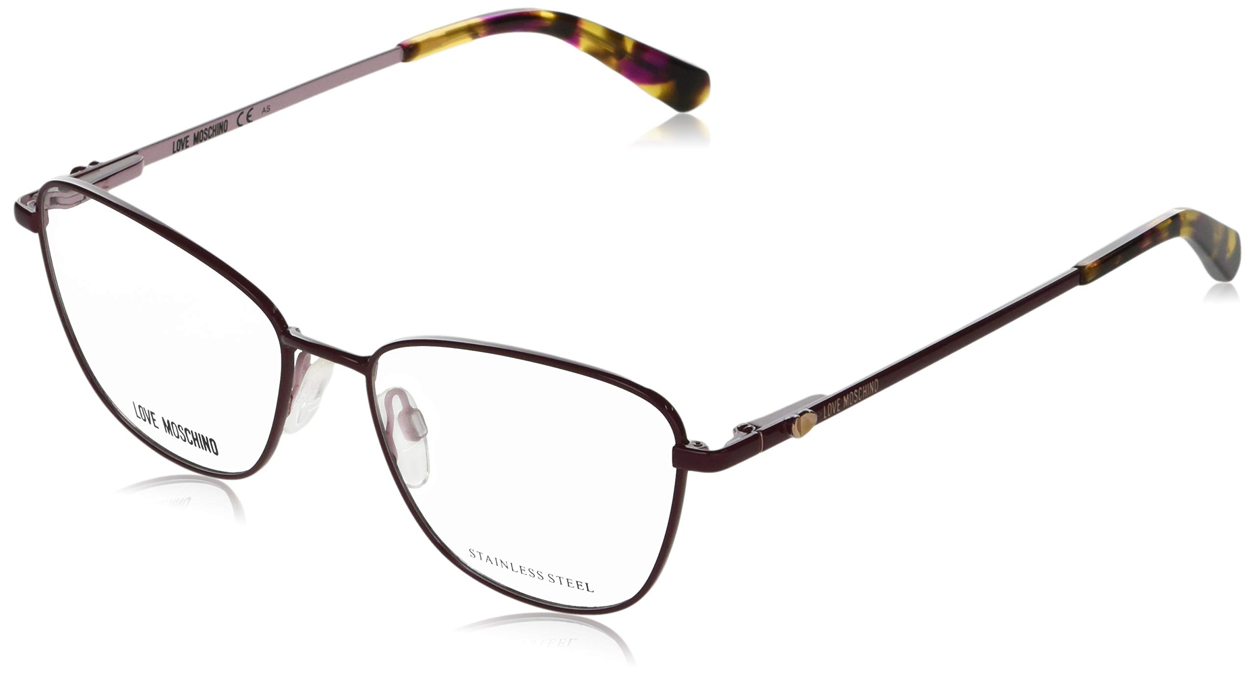 Foto 2 pulgar | Marco De Gafas Love Moschino Mol552 Cherry Para Mujer - Venta Internacional.