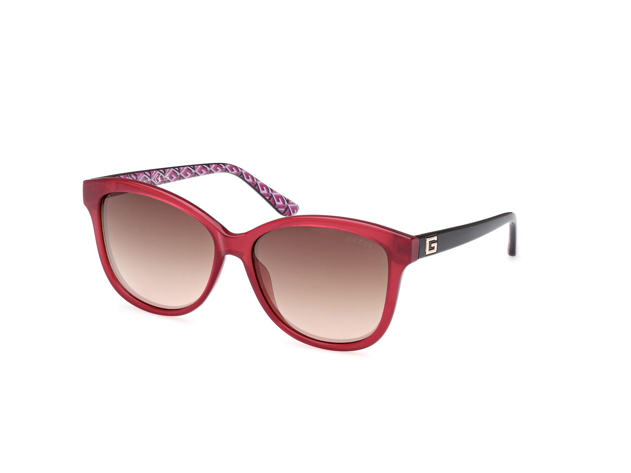 Foto 2 pulgar | Gafas De Sol Guess Gu7920 69g Shiny Bordeaux Para Mujer - Venta Internacional.