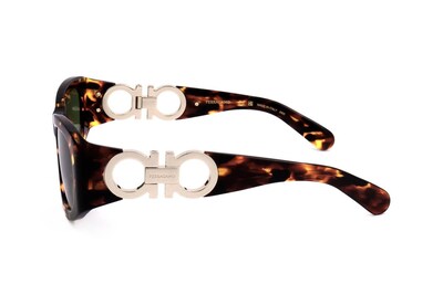 Foto 4 | Gafas De Sol Salvatore Ferragamo Sf1082sn Modernas Ovaladas 53mm - Venta Internacional.
