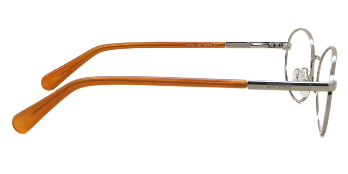 Foto 4 pulgar | Gafas Guess Gu8239 008 55, Unisex, Ovaladas, Con Montura Metálica - Venta Internacional.