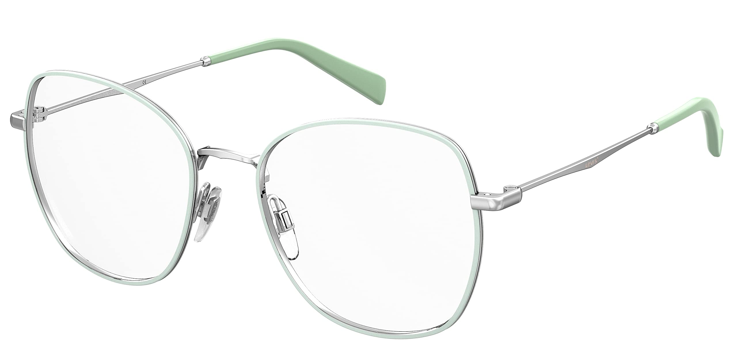 Foto 1 | Monturas De Gafas Levi's Lv 5023 Cat Eye Green Para Mujer - Venta Internacional.